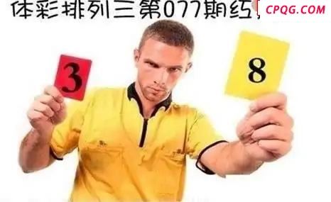 体彩P32025年077期 红黄牌图谜