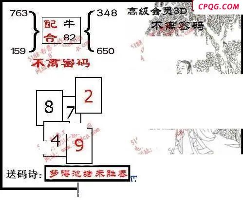 九宝船图+不离密码寻码图2025077期3d图谜