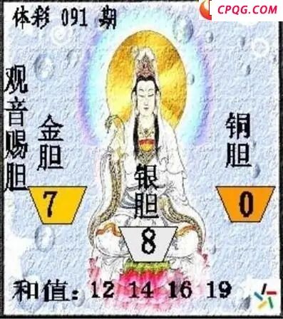 25年体彩P3091期 茶城沧江图谜 