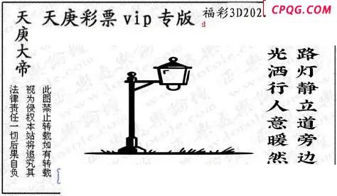 正版天庚图2025093期3d图谜