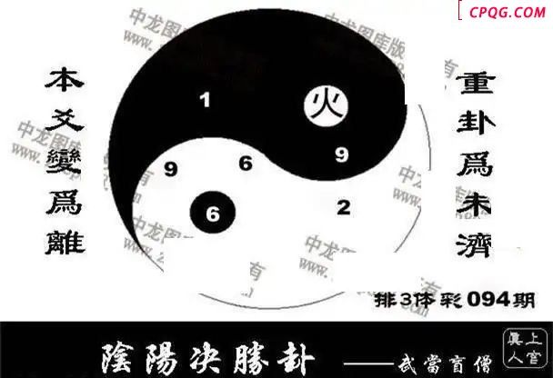 体彩P32025年094期 中龙系列全图