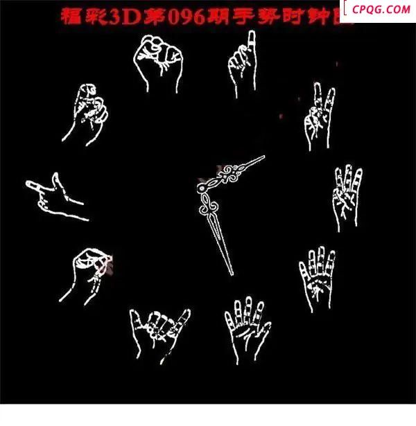 手势时钟图2025096期福彩3d图谜           