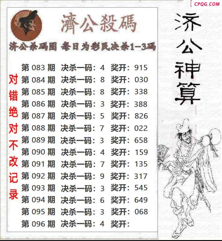 济公神算2025096期3d图谜    
