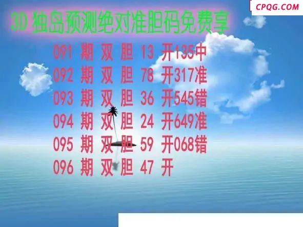 独岛预测2025096期3d图谜   