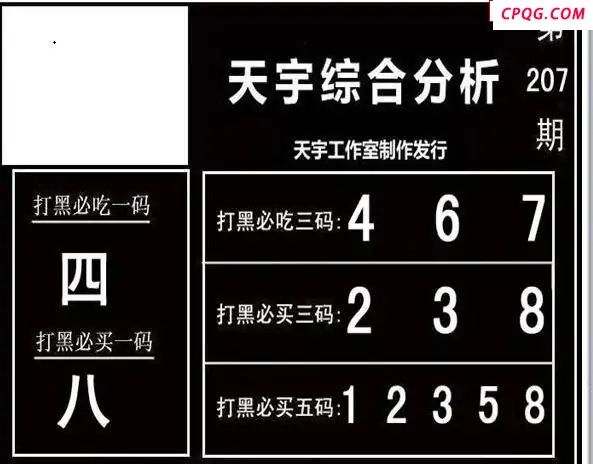 天宇多字和值谜2025096期3d图谜 