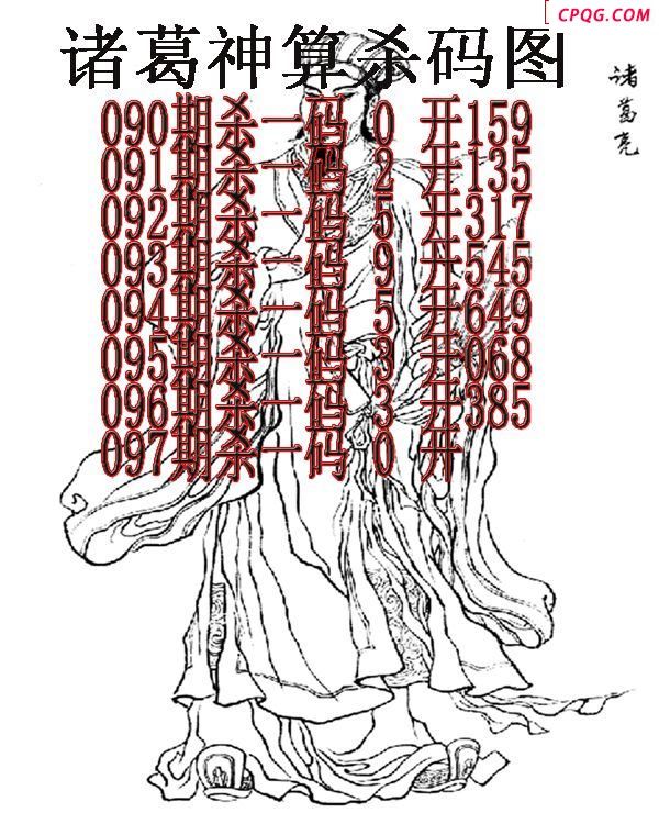 诸葛神算2025097期3d图谜（原创）