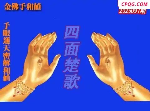 体彩P32025年097期 天霁密宗图谜