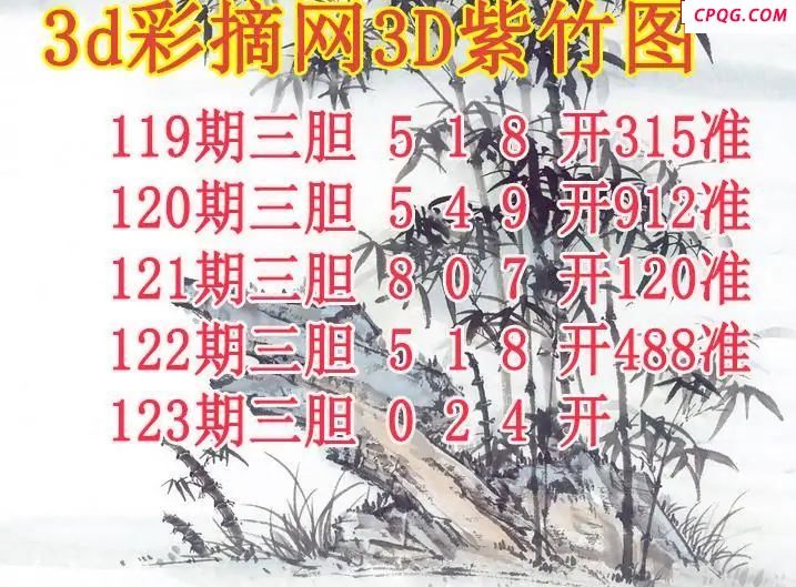 紫竹三胆2025123期3d图谜