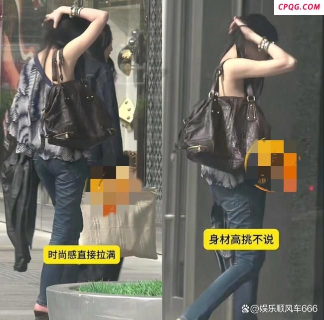 王菲女儿李嫣罕见露面 气质型美女逛街
