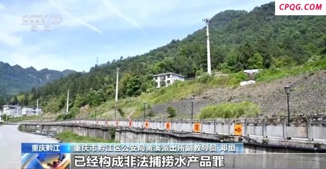 两男子炸野生鱼被警察带走 非法捕捞受惩处