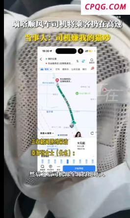 顺风车司机将乘客扔在高速