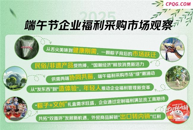 端午企业采购市场观察：国潮经济激活消费活力，企业福利从“发东西”向“造体验”转型