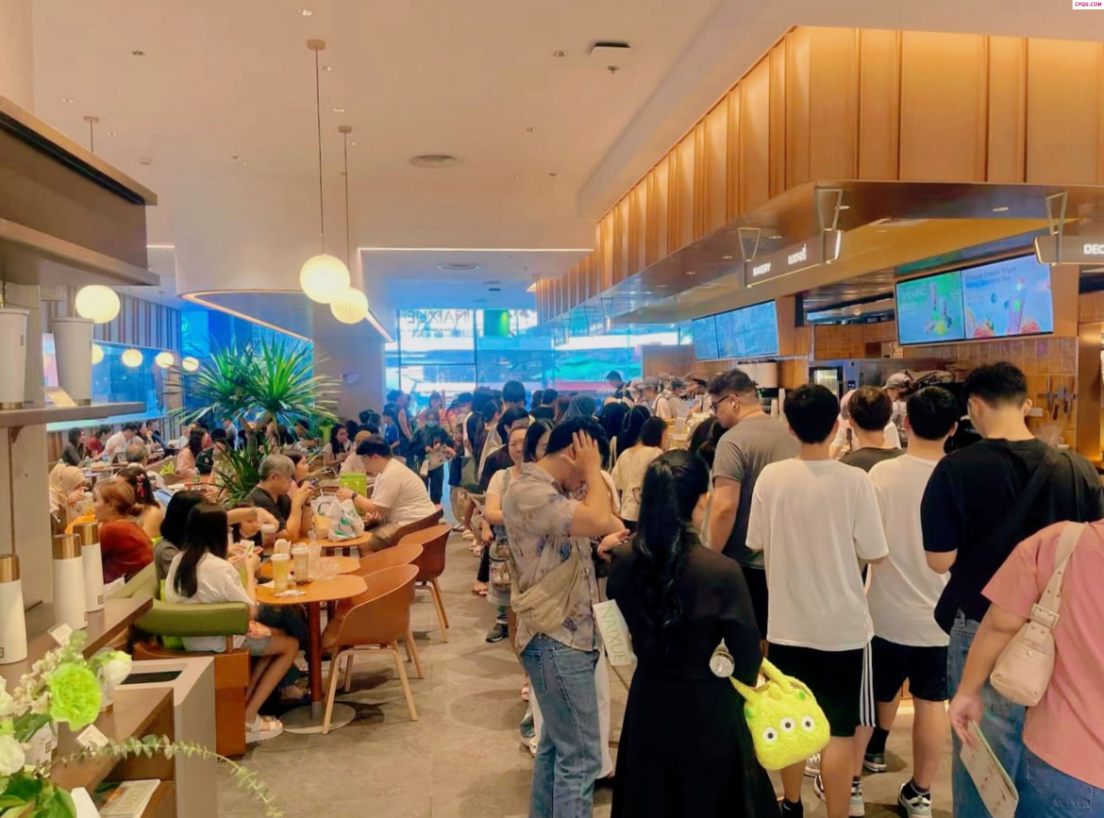 高品质茶饮出海标杆：奈雪清迈店首月营收近350万，美国首店开