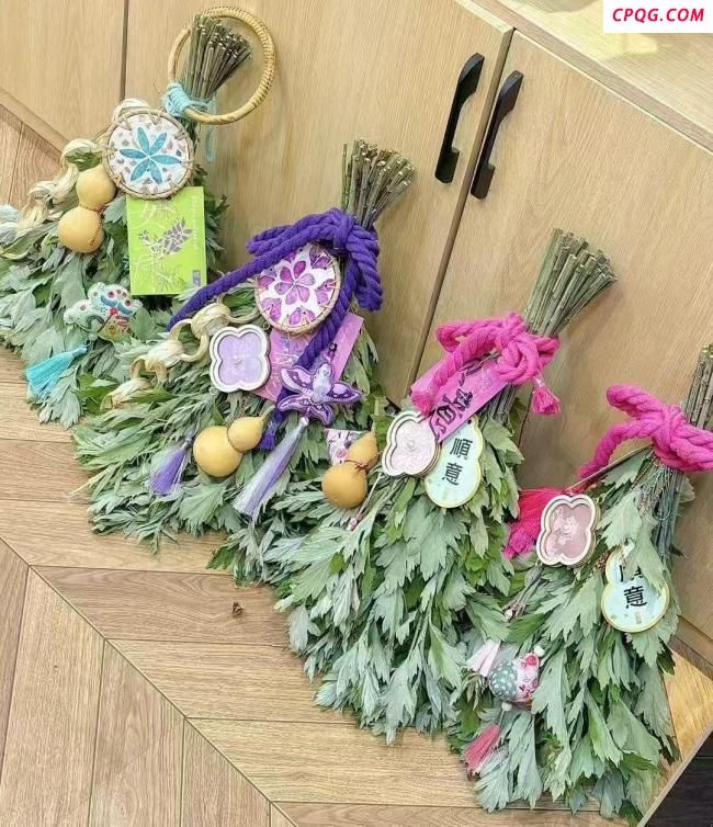 长沙有花店将艾草花束卖到98元 节日氛围推高需求