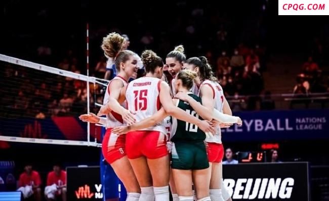 国家女排联赛：波兰3-0零封泰国