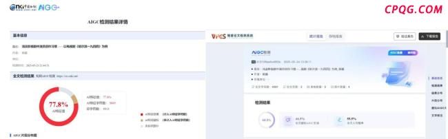 论文检测标准不一让毕业生“破防” AI率波动引争议