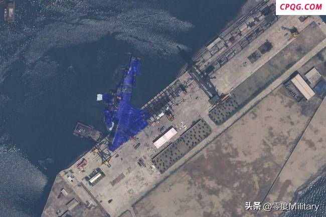 最新卫星图：朝鲜驱逐舰船头并未被切 修复进展显著