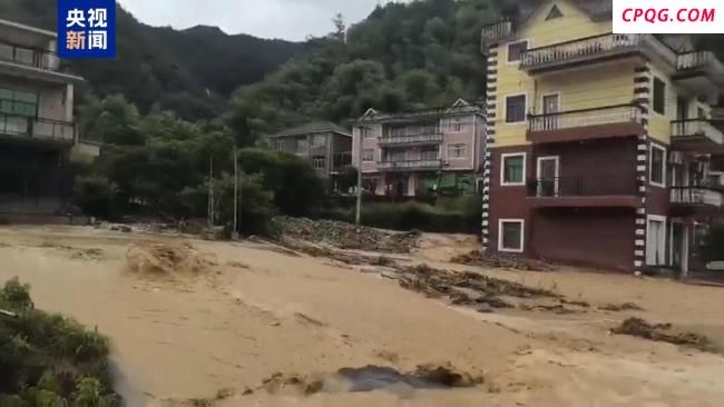 强降雨致浙江衢州部分乡镇受灾