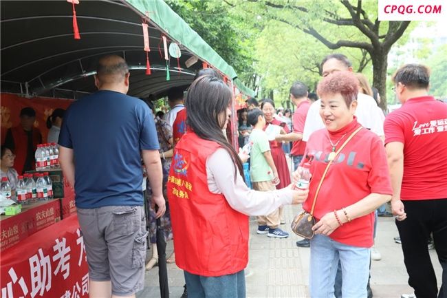 中建六局八建公司华东分公司暖心护航高考