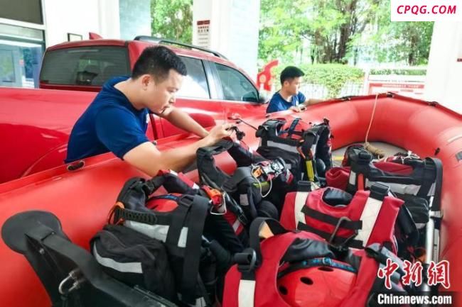 海南消防前置抗击台风“蝴蝶” 严阵以待迎战台风