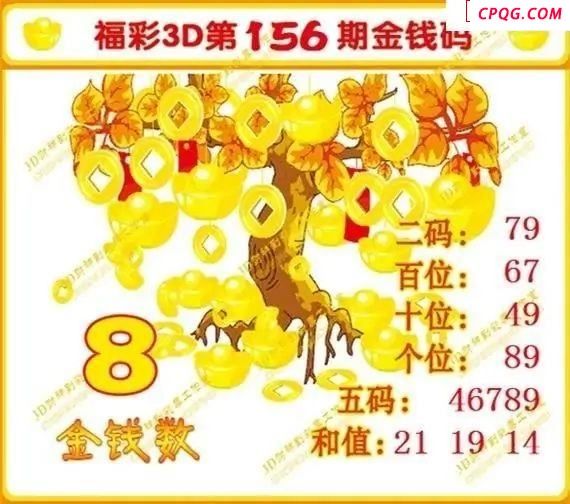 金钱码25年156期福彩3d图谜                        