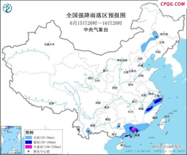 华南等地仍将有大到暴雨