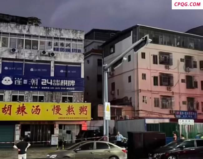 深圳一小区发生房屋沉降