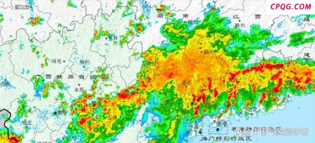 广东暴雨带将北抬 暴雨升级预警