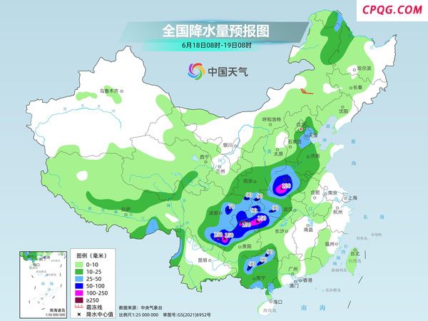 今起新一轮降雨天气影响我国中东部 四川盆地雨量大