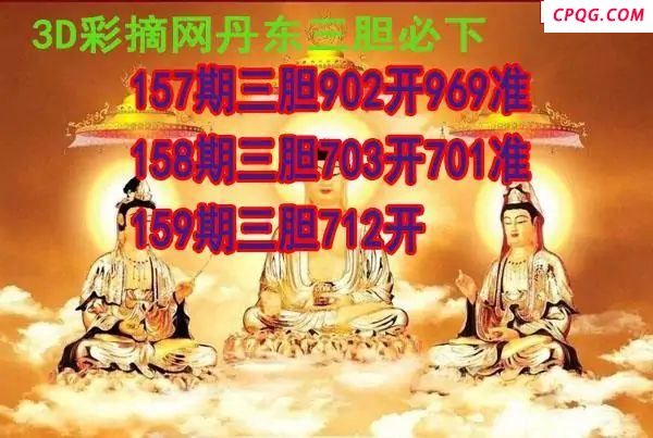 丹东三胆2025159期3d图谜