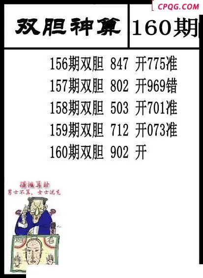 双胆神算2025160期3d图谜