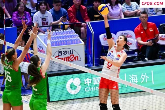 2025世界女排联赛 中国女排险胜保加利亚
