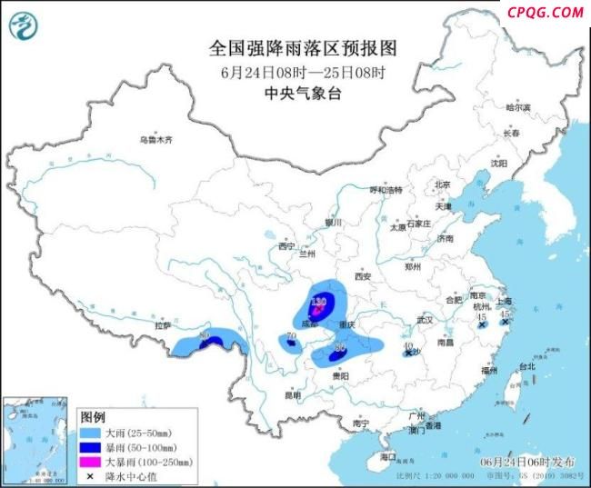 南方新一轮强降雨自西向东发展
