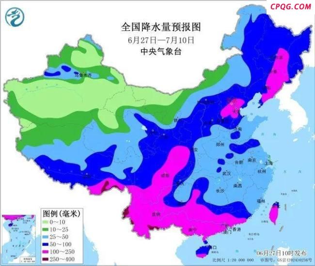 未来两周北方和西南地区多降雨