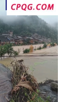 贵州榕江防汛响应升级 洪区紧急撤离路线公布