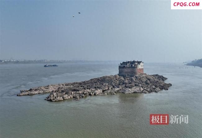 长江洪水淹没鄂州观音阁 古建筑展现抗洪智慧
