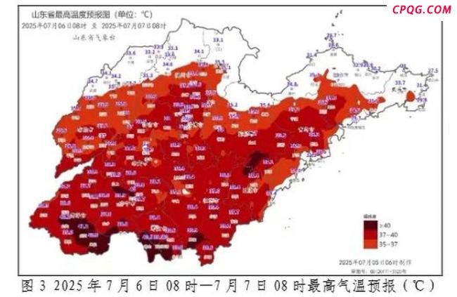 全国最热前十多数席位被山东霸占 高温创纪录
