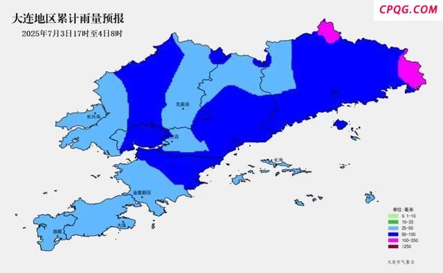 大连一夜之间闪电7694次 强对流天气来袭