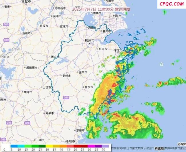 受台风影响 浙江发布山洪红警 多趟列车停运