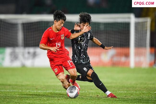 中国U16男足3比4不敌韩国