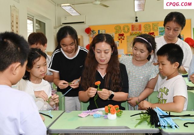 石家庄中华南大街小学：暑期托管欢乐多