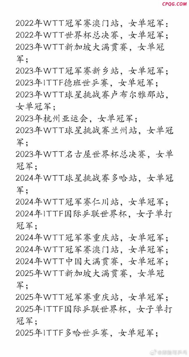孙颖莎主管教练邱贻可回应被网暴 澄清事实维护团队尊严