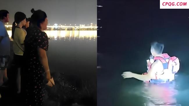 孩子夜游嘉陵江失踪妈妈急哭