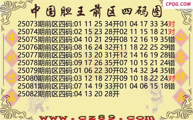 大乐透082期中国胆王前区四码图谜