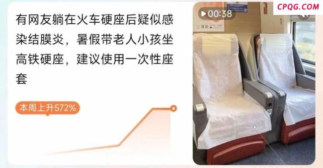 12306称高铁暂无一次性座椅套售卖