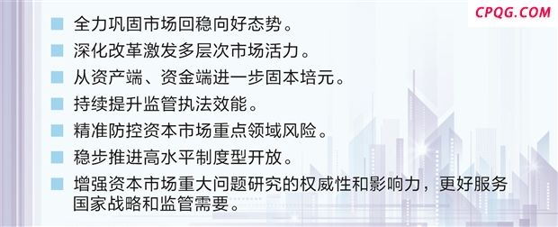 中国证监会：全力巩固市场回稳向好态势