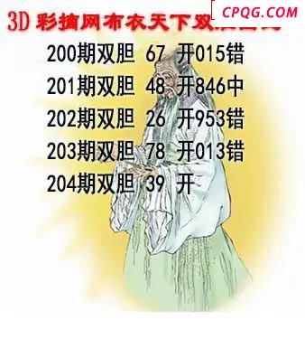 布衣天下2025204期3d图谜