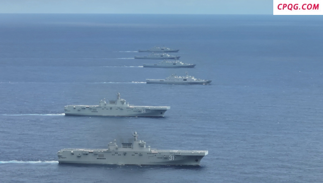 中国海军加速走向更远的深蓝 075型两栖攻击舰彰显实力