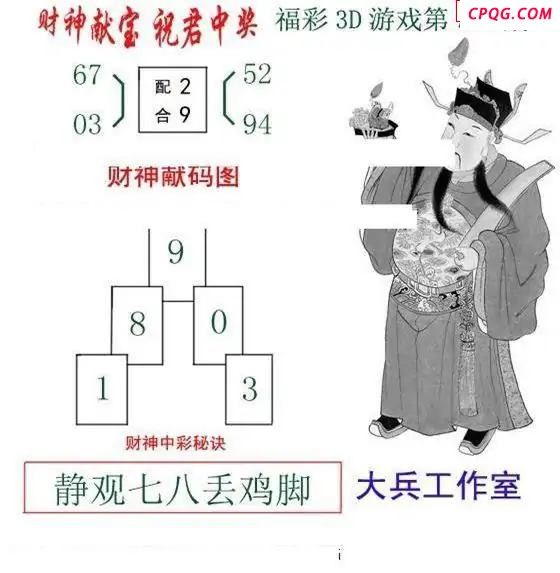 大兵鬼魂2025207期3d图谜
