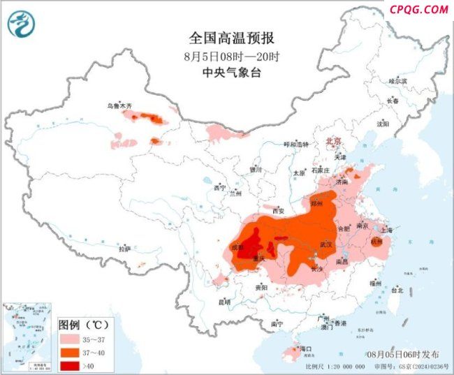 中央气象台 北方降雨增多 高温天气明显减少 中东部高温6日起减弱